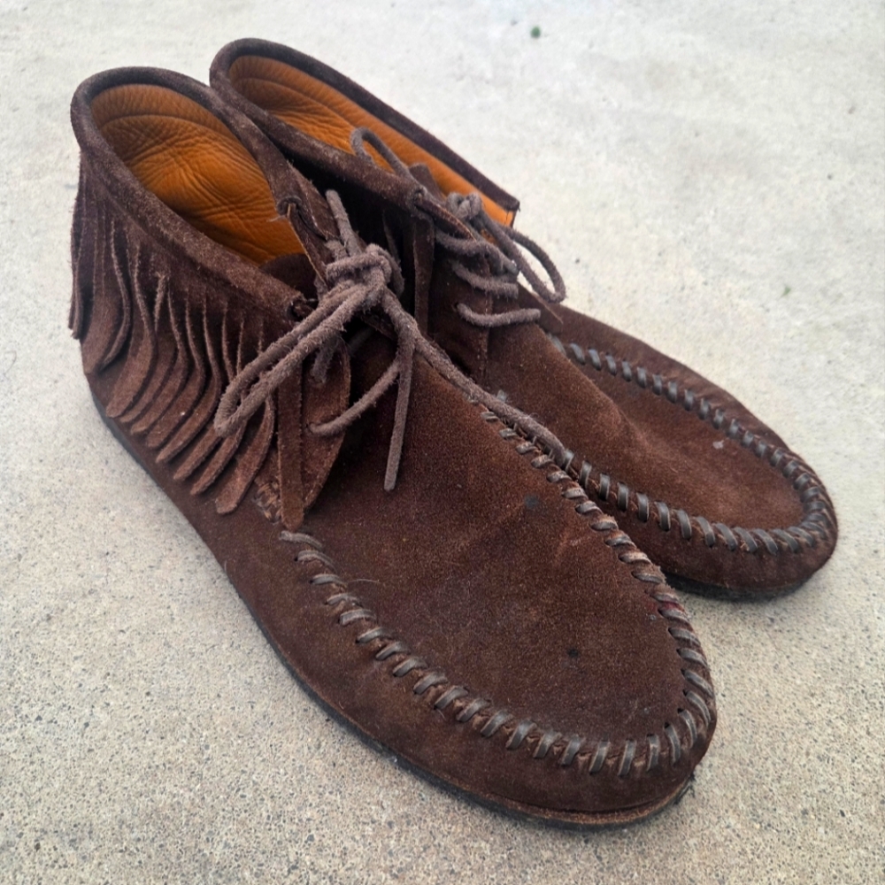 Saint Laurent Nino Mocassins Brown EU 42 US 9
